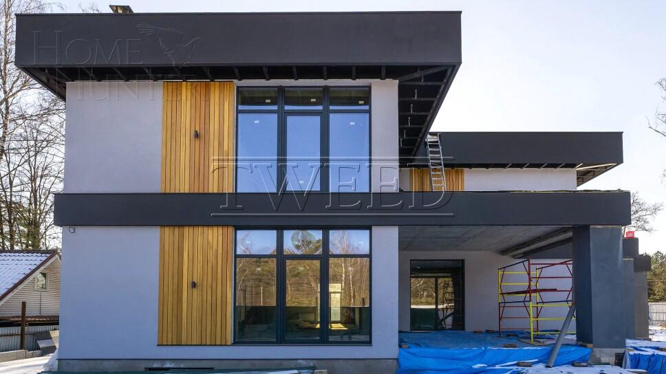 2-этажный коттедж 450 м² без отделки