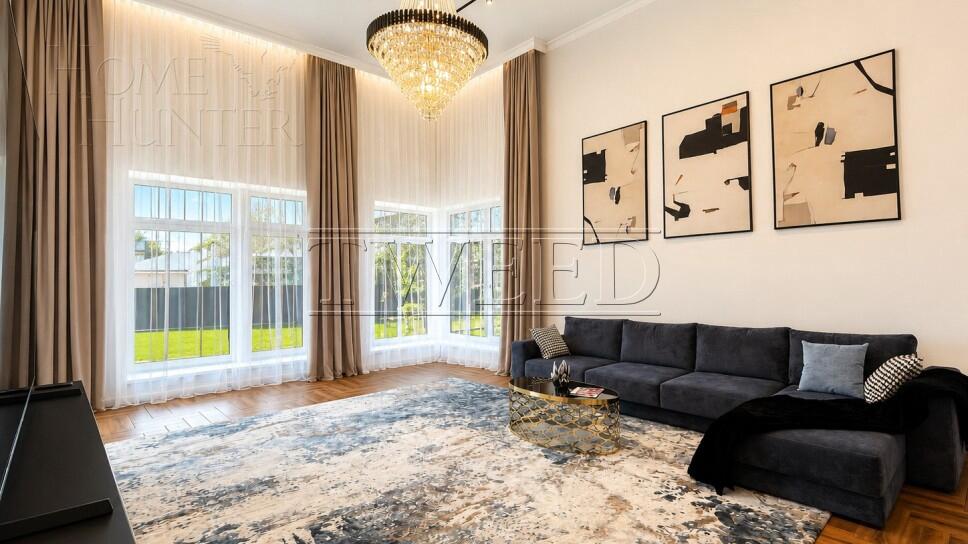 1-этажный коттедж 380 м² с отделкой