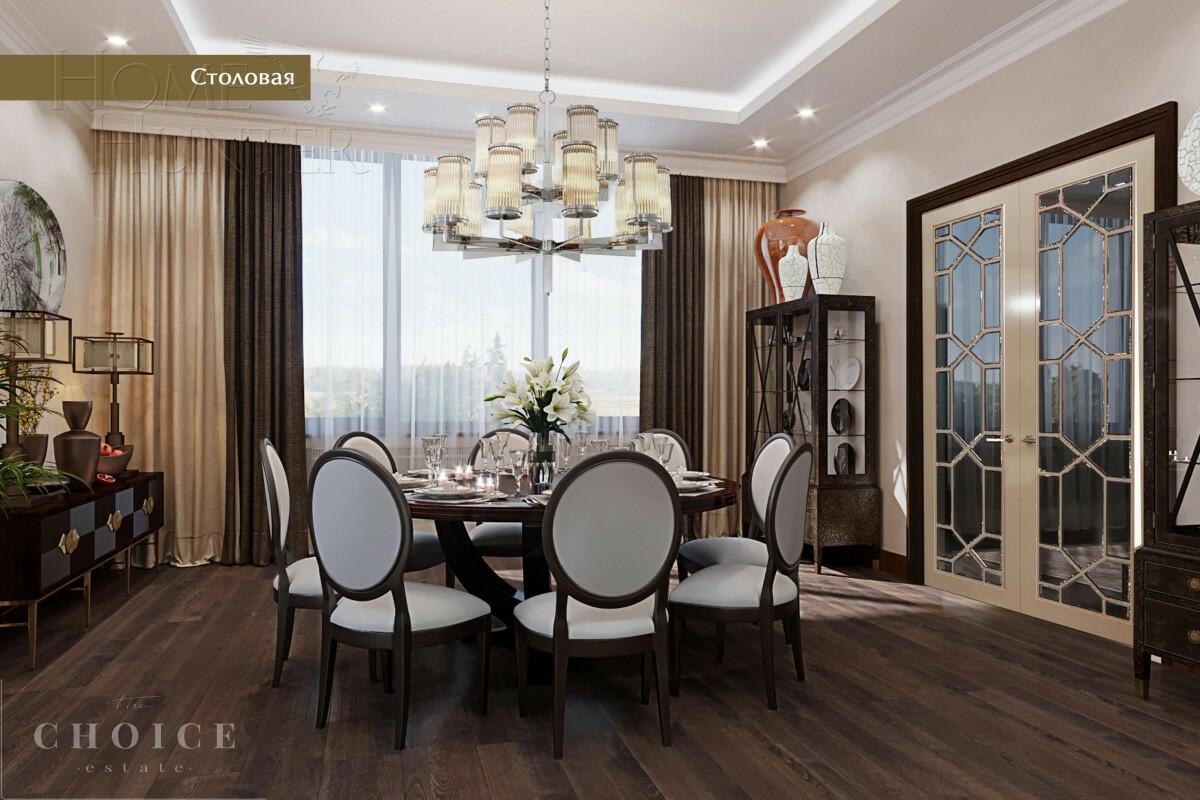 2-этажный коттедж 1 117.5 м² с отделкой