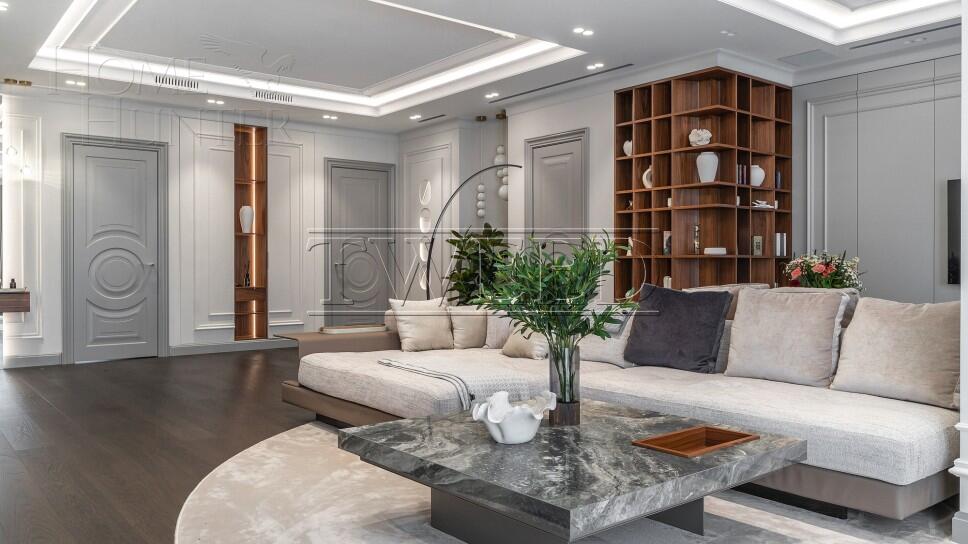 3-КОМН. КВАРТИРА С ОТДЕЛКОЙ 160 М² НА 6 ЭТАЖЕ