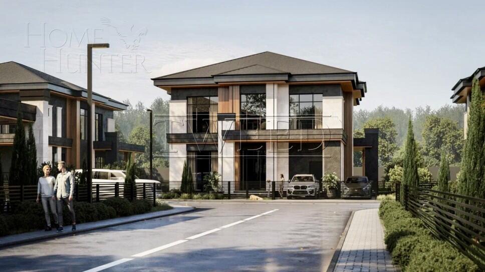 2-этажный коттедж 347.7 м² без отделки