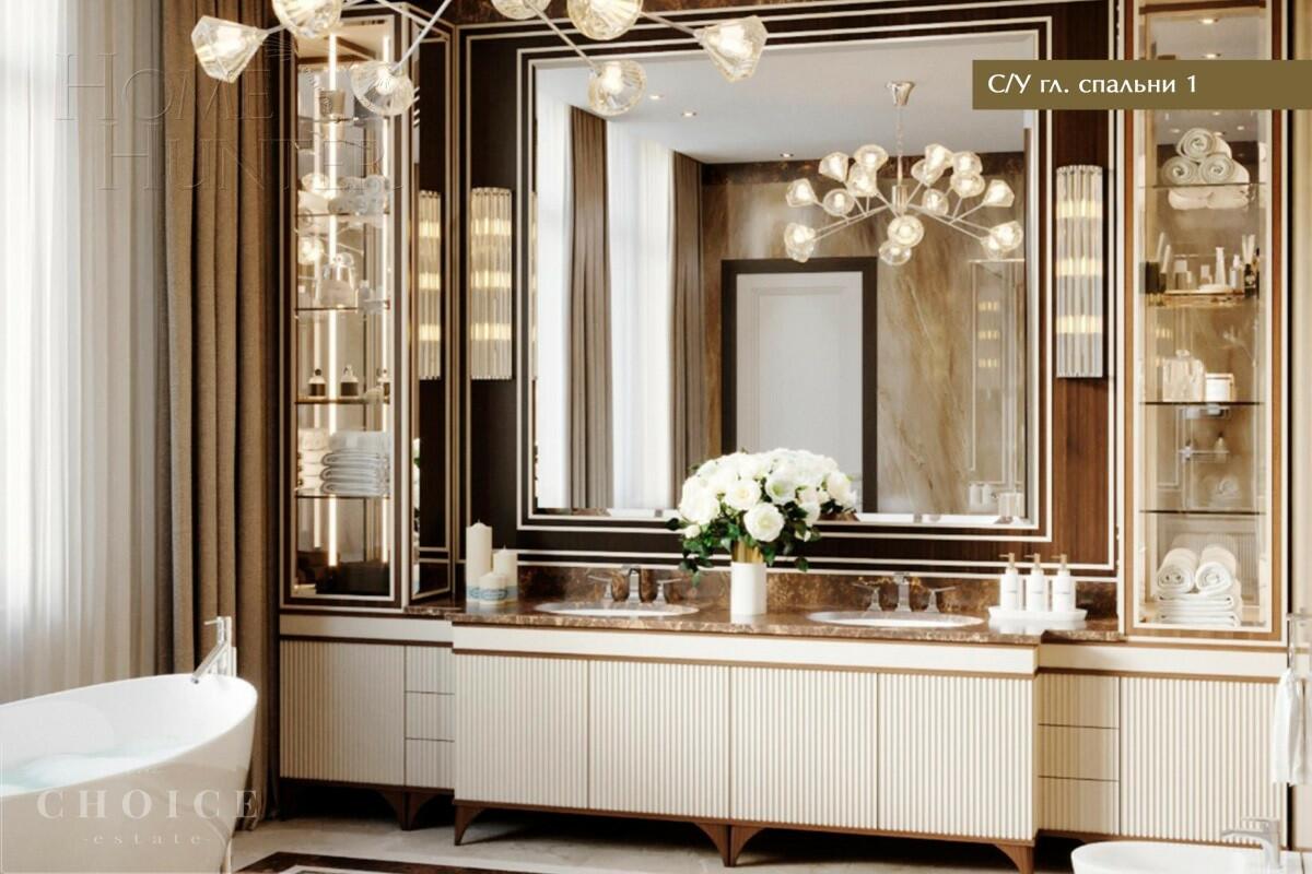 2-этажный коттедж 1 117.5 м² с отделкой