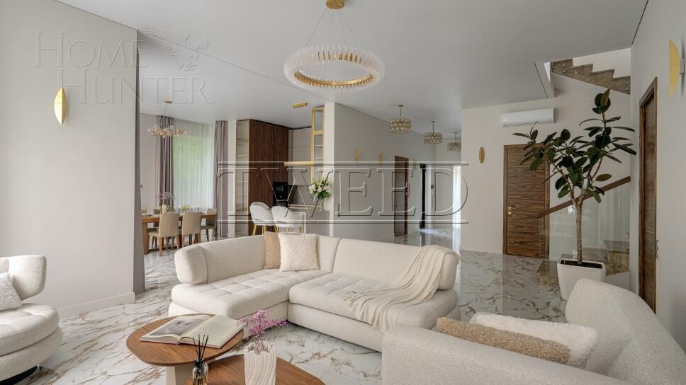 2-этажный коттедж 350 м² с отделкой