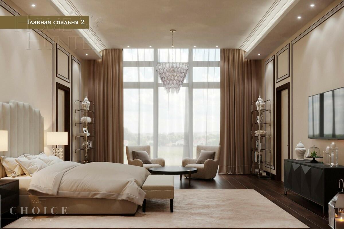 2-этажный коттедж 1 117.5 м² с отделкой