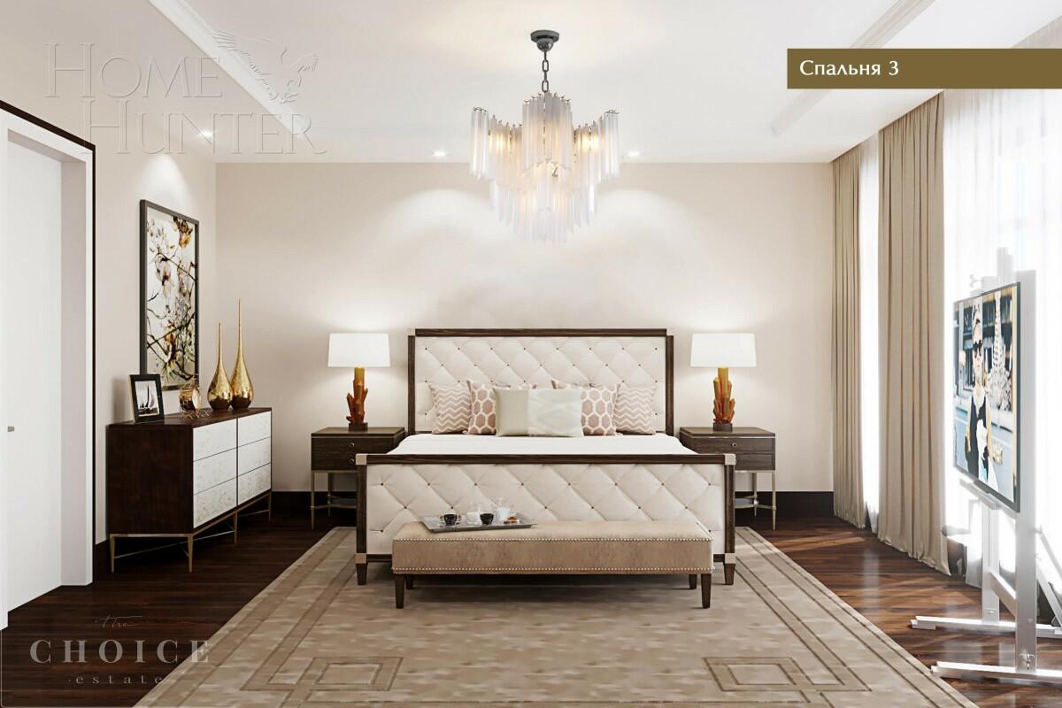 2-этажный коттедж 1 117.5 м² с отделкой