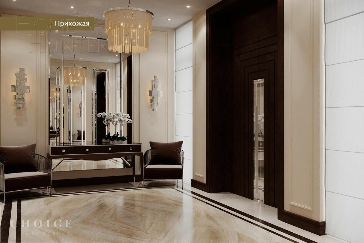 2-этажный коттедж 1 117.5 м² с отделкой