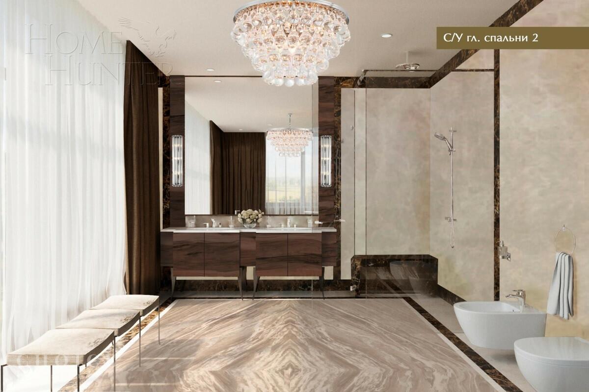 2-этажный коттедж 1 117.5 м² с отделкой