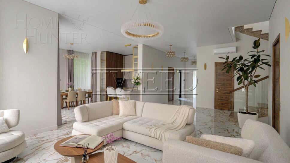 2-этажный коттедж 350 м² с отделкой