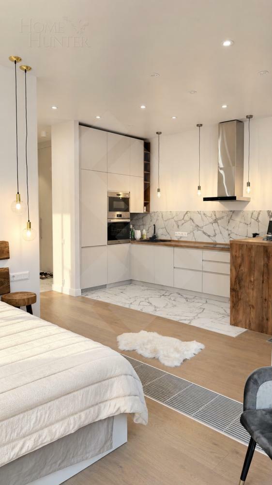 1-КОМН. КВАРТИРА С ОТДЕЛКОЙ 45 М² НА 2 ЭТАЖЕ