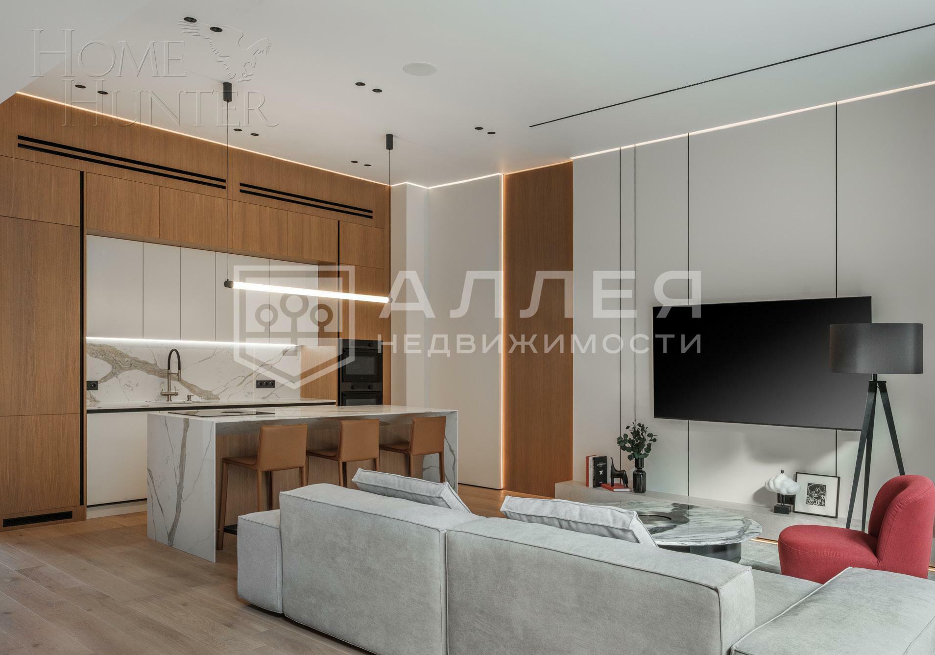 3-этажный таунхаус 250 м² с отделкой
