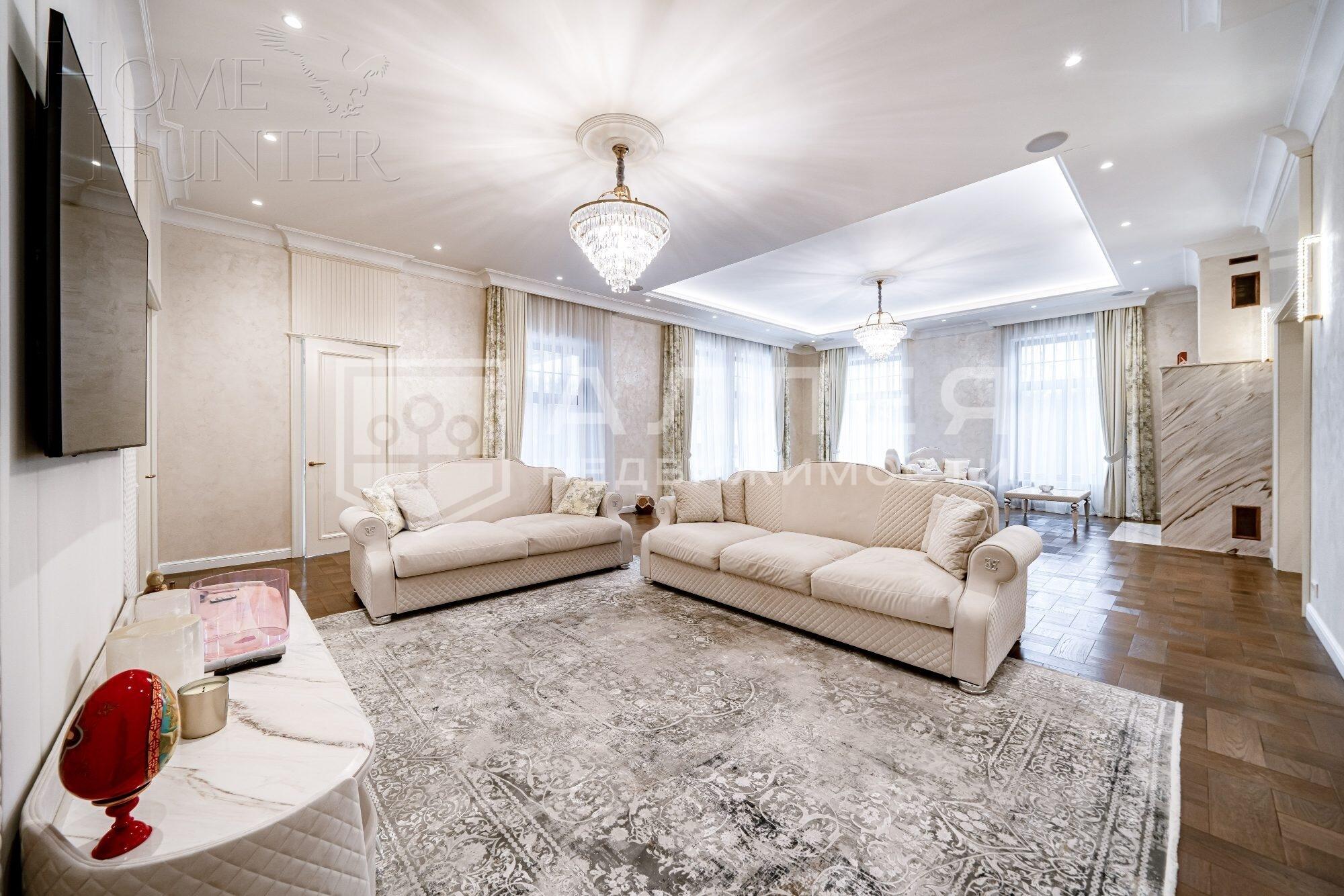 2-этажный коттедж 760 м² с отделкой
