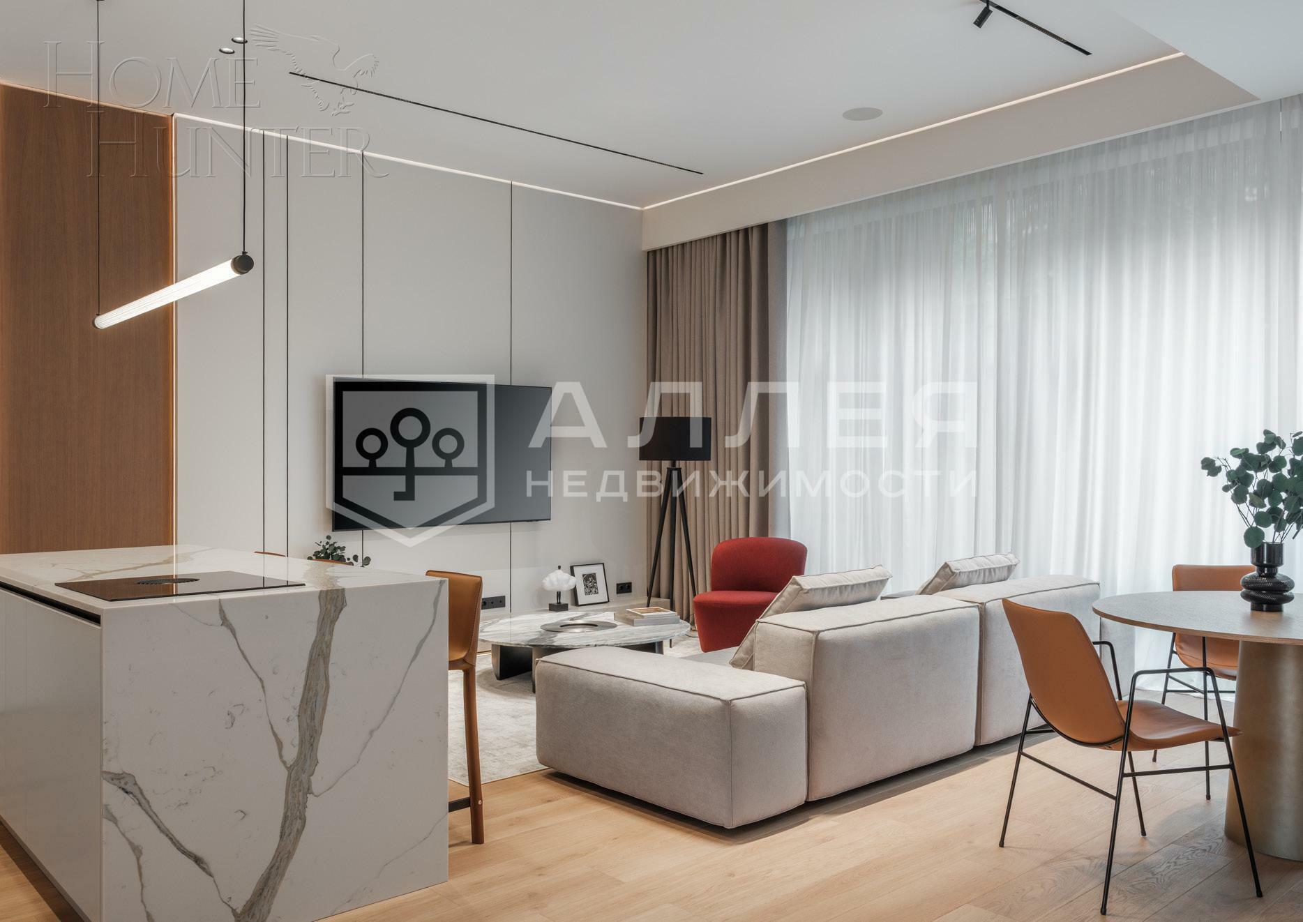 3-этажный таунхаус 250 м² с отделкой