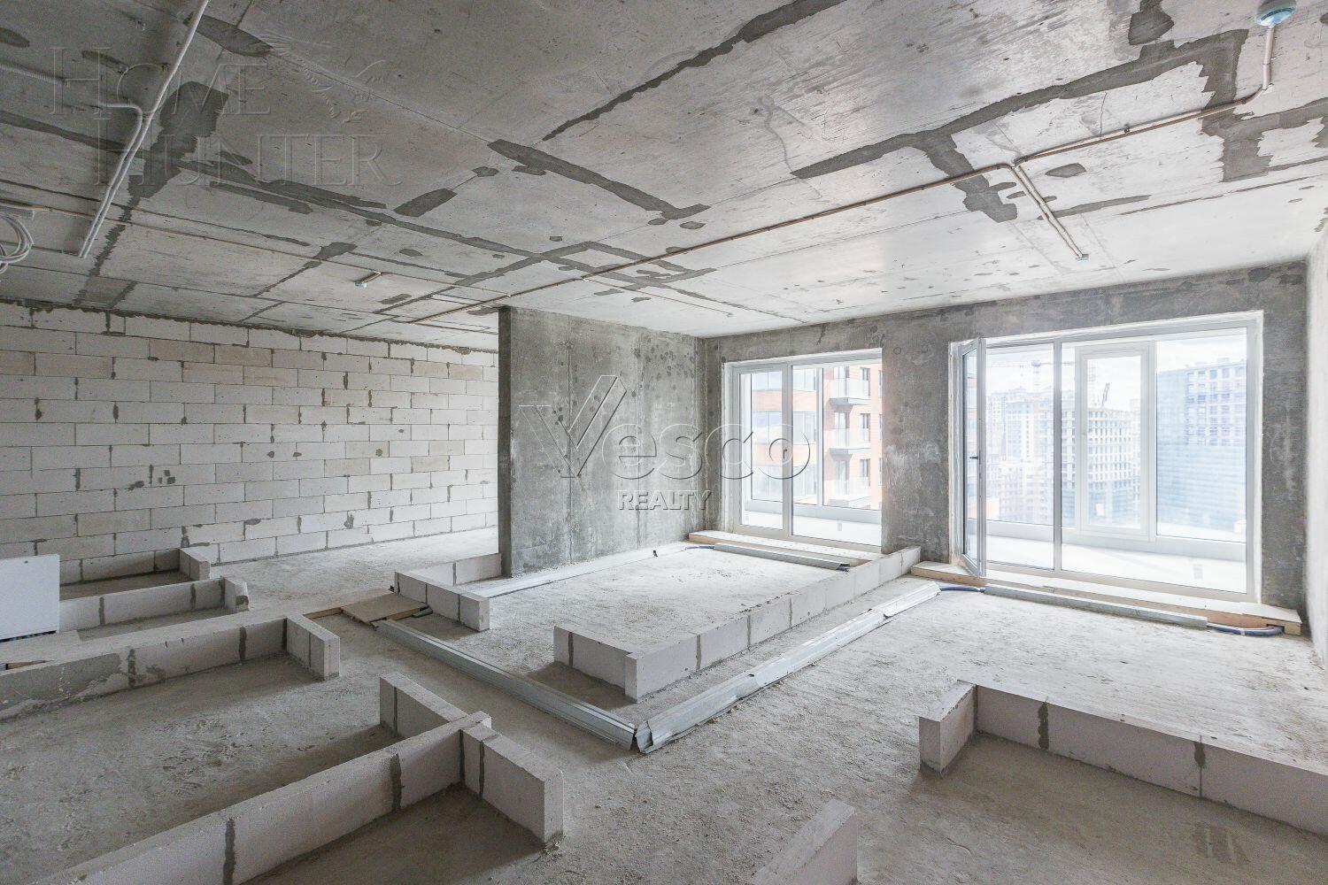 3-КОМН. КВАРТИРА БЕЗ ОТДЕЛКИ 100.4 М² НА 13 ЭТАЖЕ