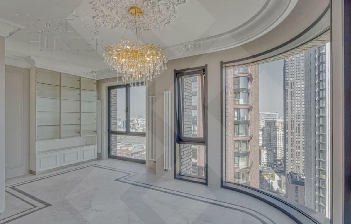3-КОМН. КВАРТИРА БЕЗ ОТДЕЛКИ 92.5 М² НА 25 ЭТАЖЕ