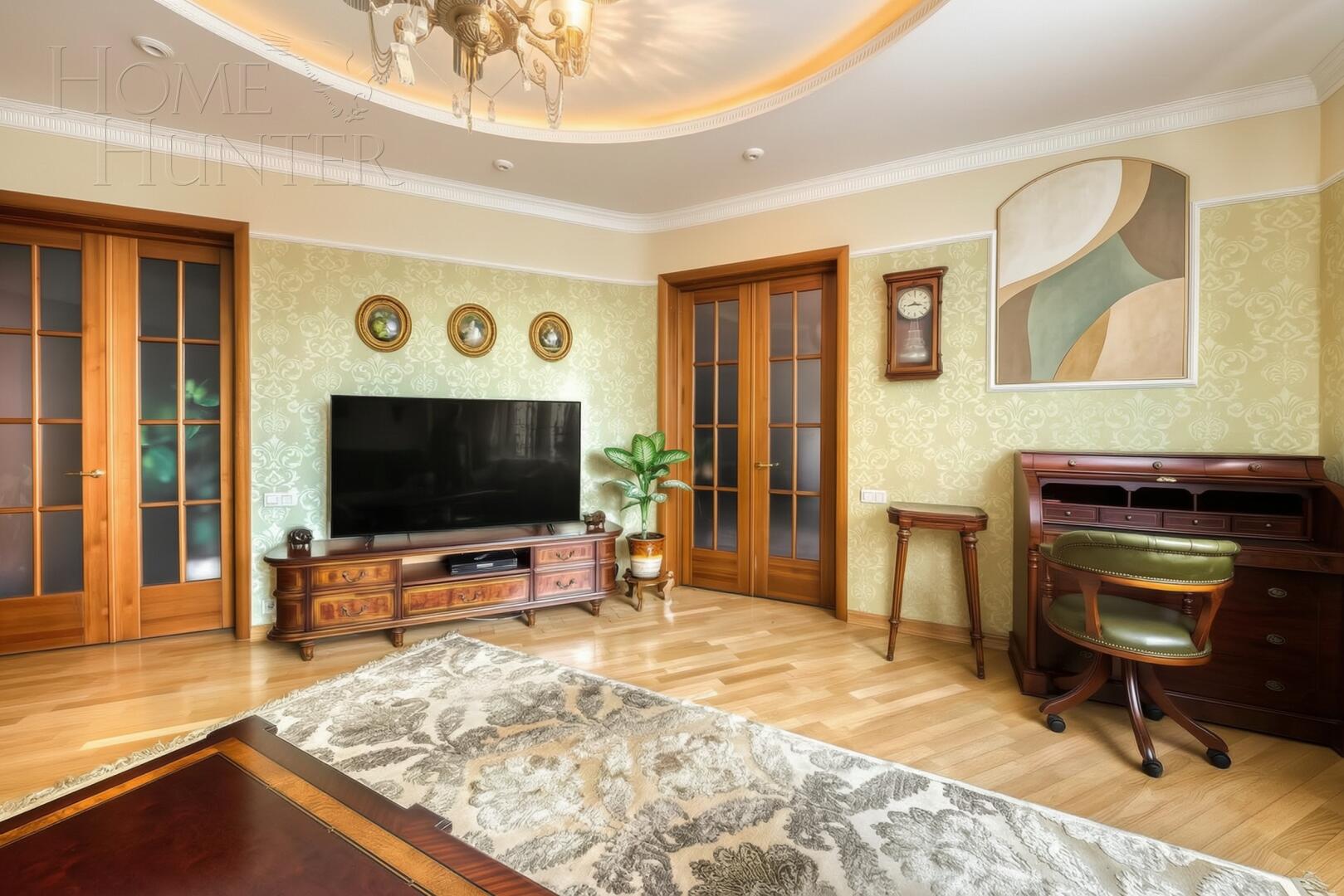 3-КОМН. КВАРТИРА С ОТДЕЛКОЙ 125.8 М² НА 3 ЭТАЖЕ