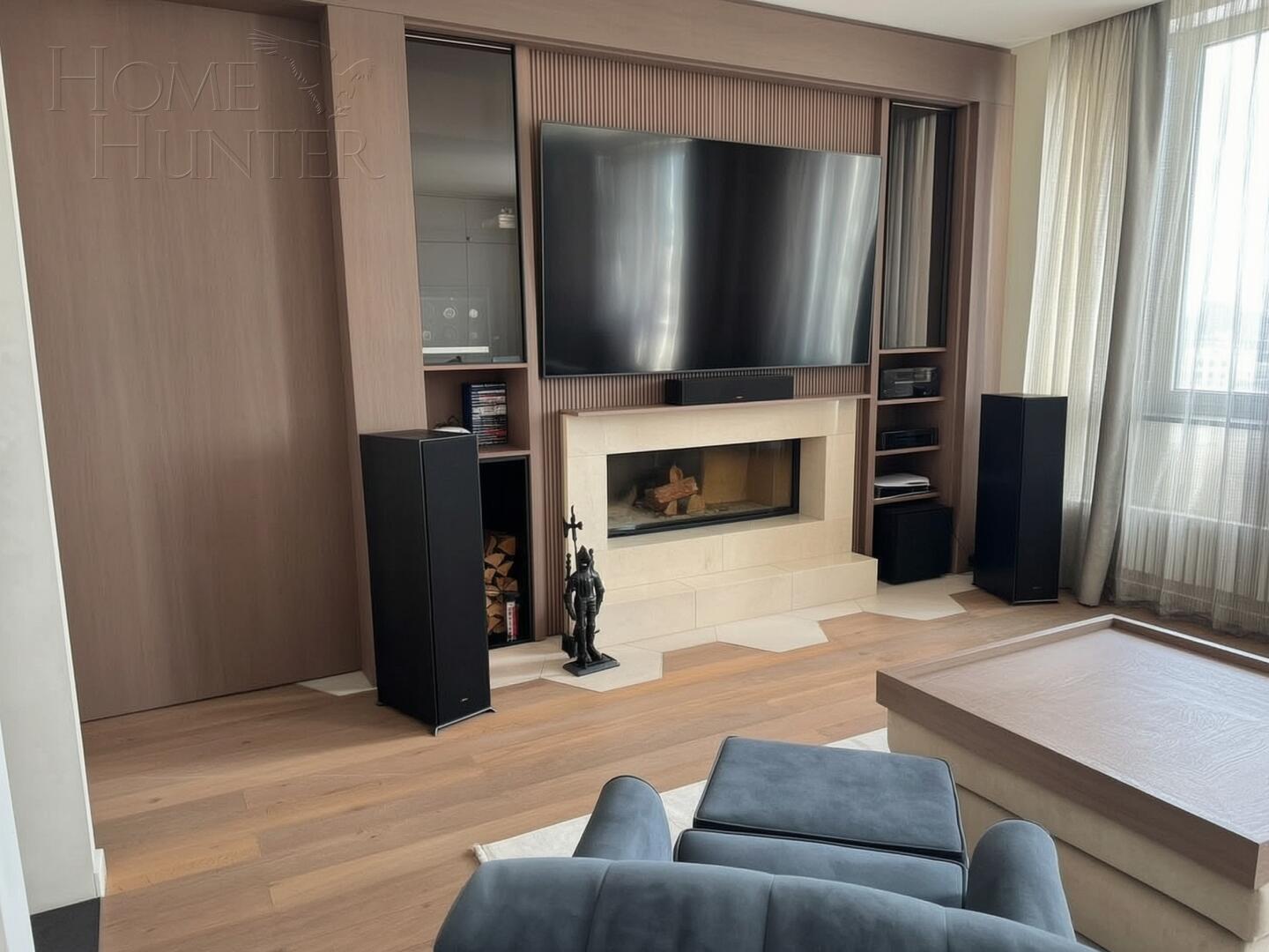 2-УРОВНЕВЫЕ АПАРТАМЕНТЫ С ОТДЕЛКОЙ 218 М² НА 12 ЭТАЖЕ