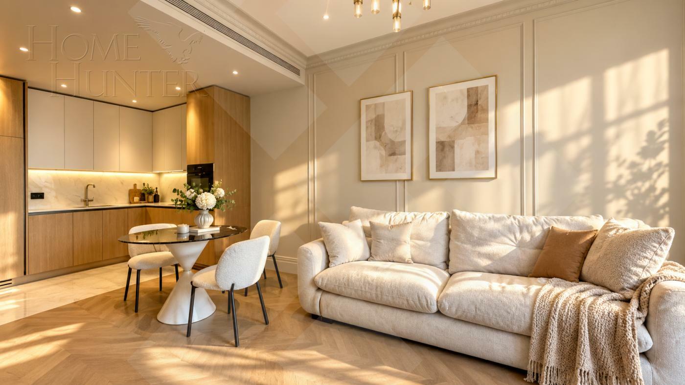 2-КОМН. КВАРТИРА С ОТДЕЛКОЙ 64.7 М² НА 7 ЭТАЖЕ