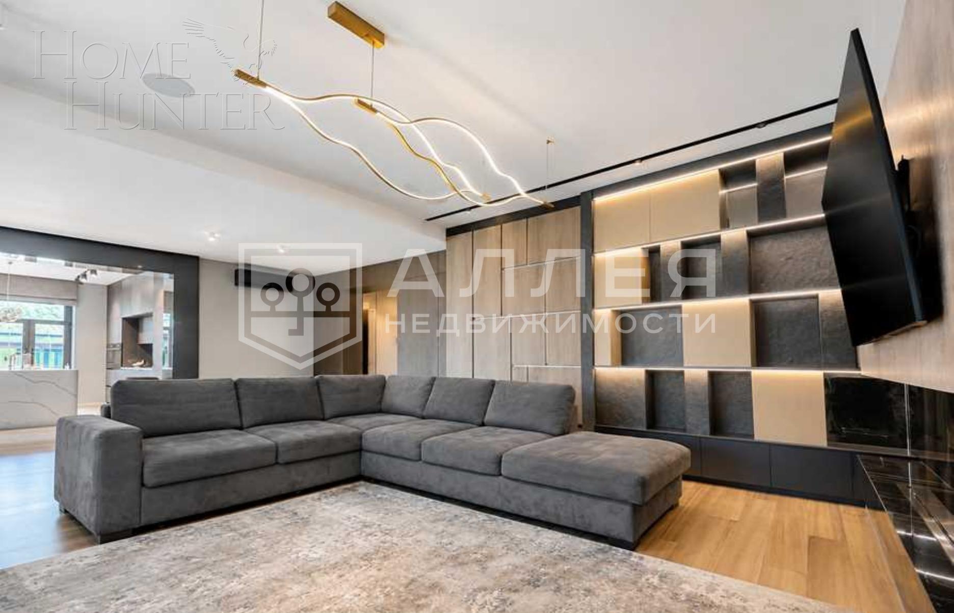 3-этажный коттедж 688 м² с отделкой