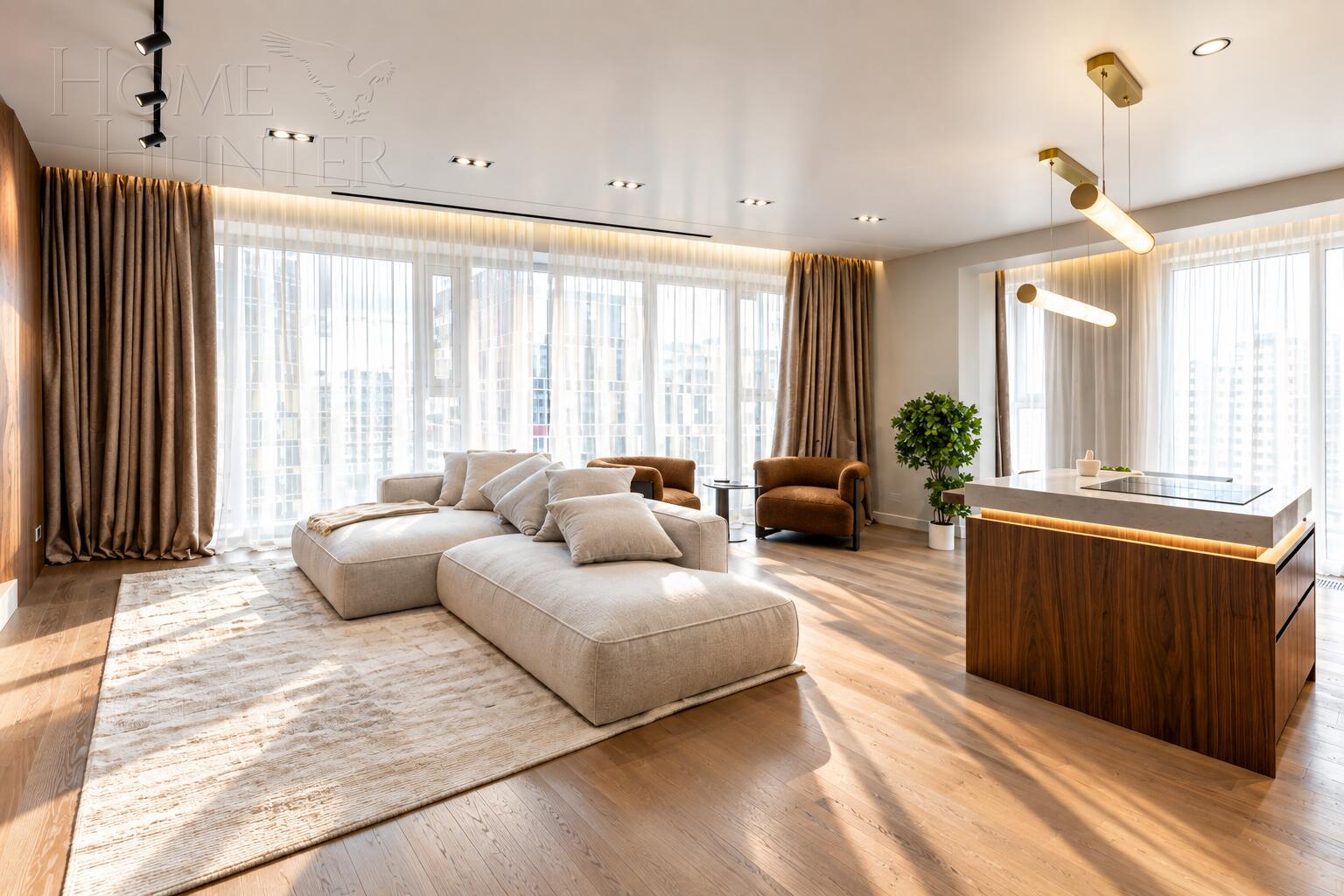 4-КОМН. КВАРТИРА С ОТДЕЛКОЙ 144 М² НА 7 ЭТАЖЕ