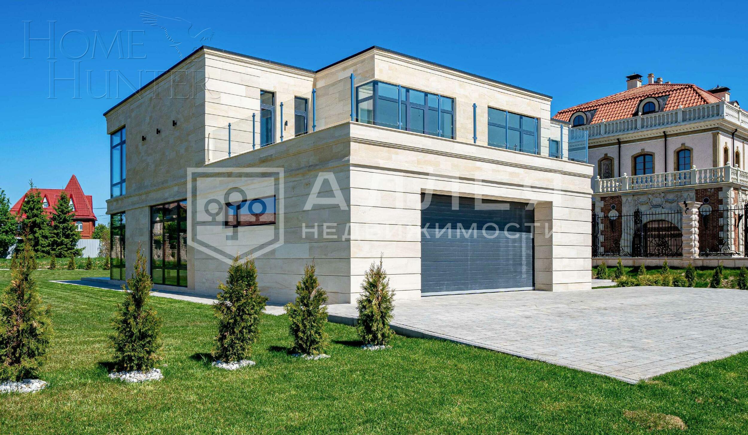2-этажный коттедж 384 м² с отделкой