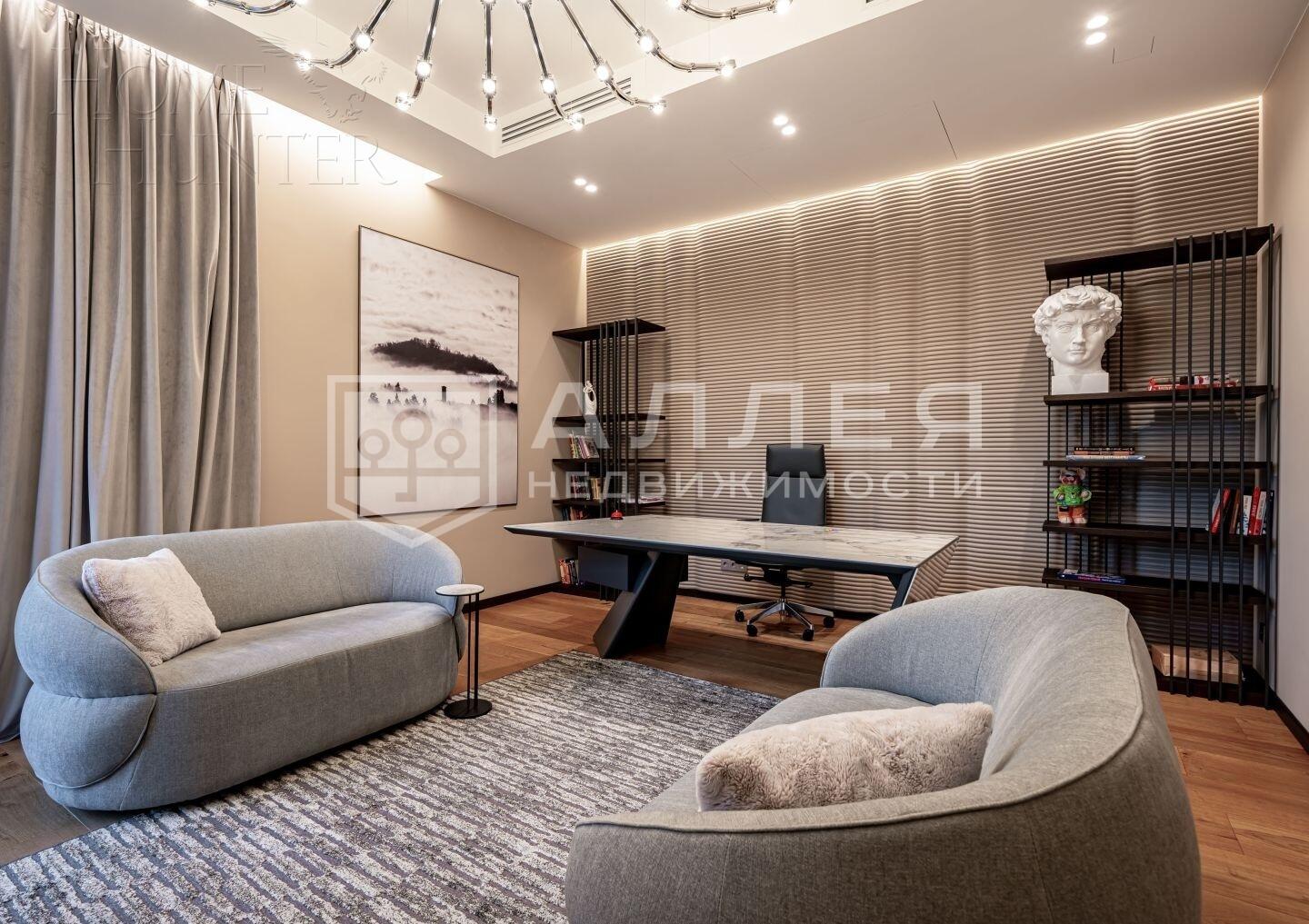 2-этажный коттедж 1 475 м² с отделкой