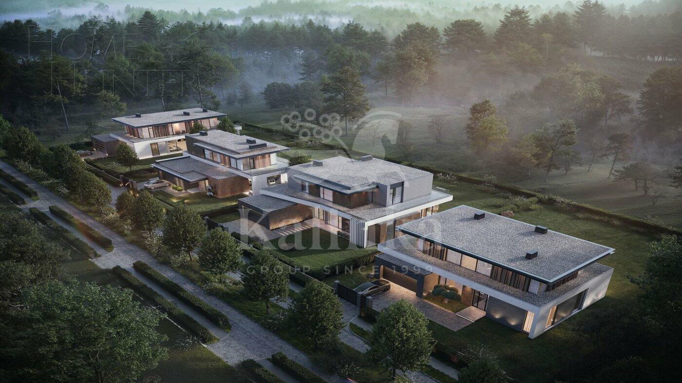 2-этажный коттедж 430 м² без отделки