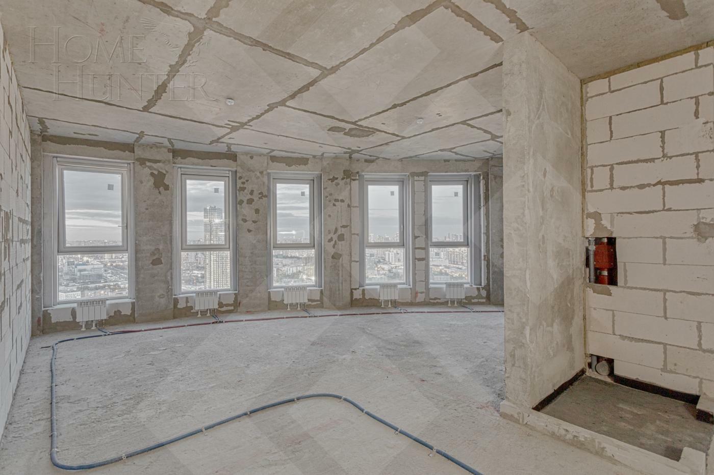 2-КОМН. КВАРТИРА БЕЗ ОТДЕЛКИ 86.1 М² НА 42 ЭТАЖЕ