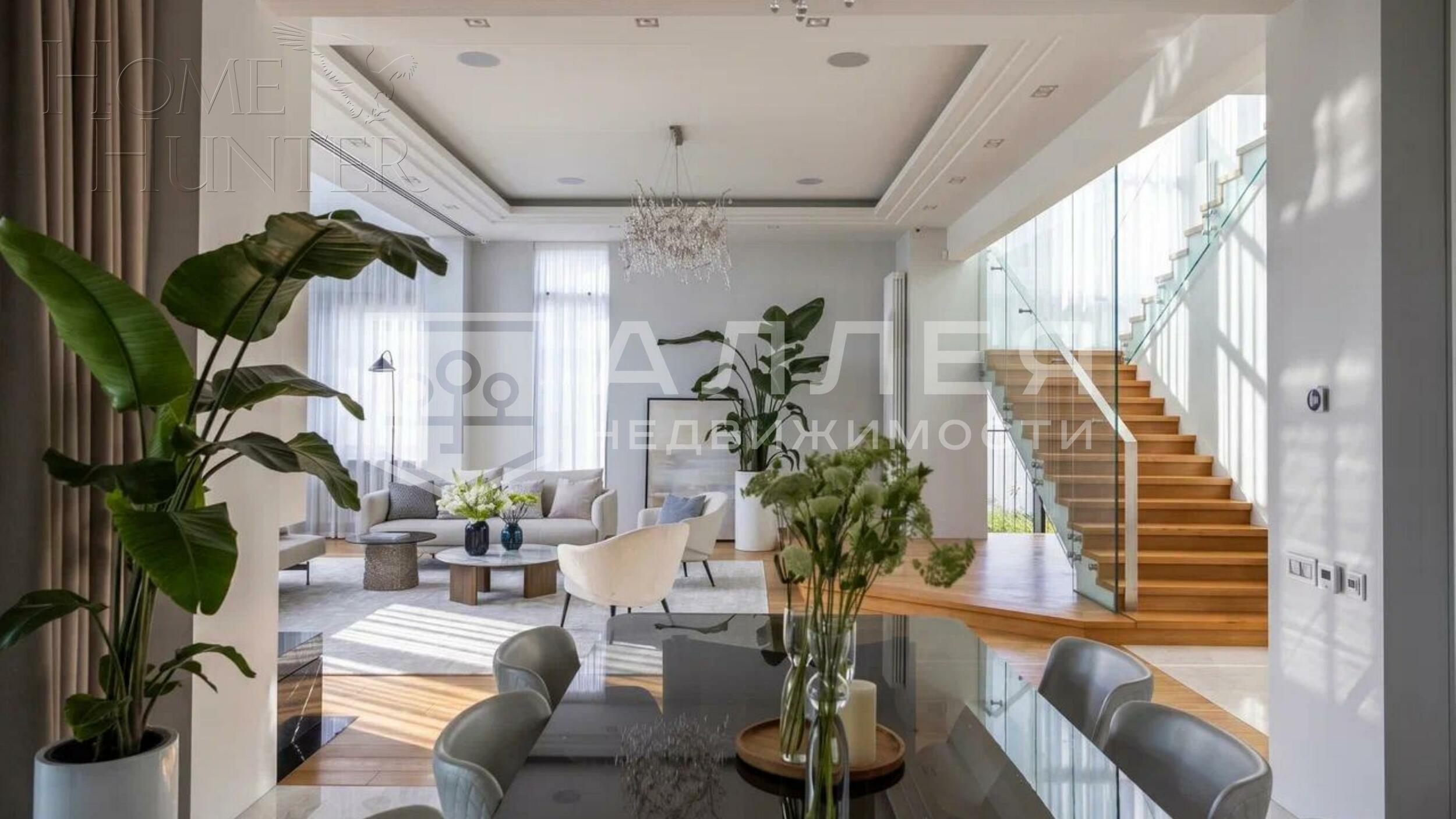 2-этажный коттедж 1 067.1 м² с отделкой