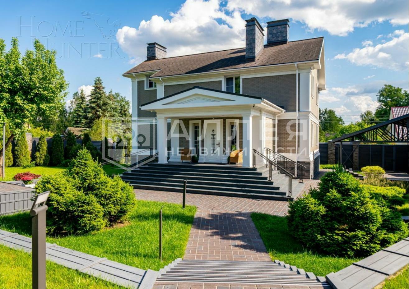 3-этажный коттедж 327 м² с отделкой