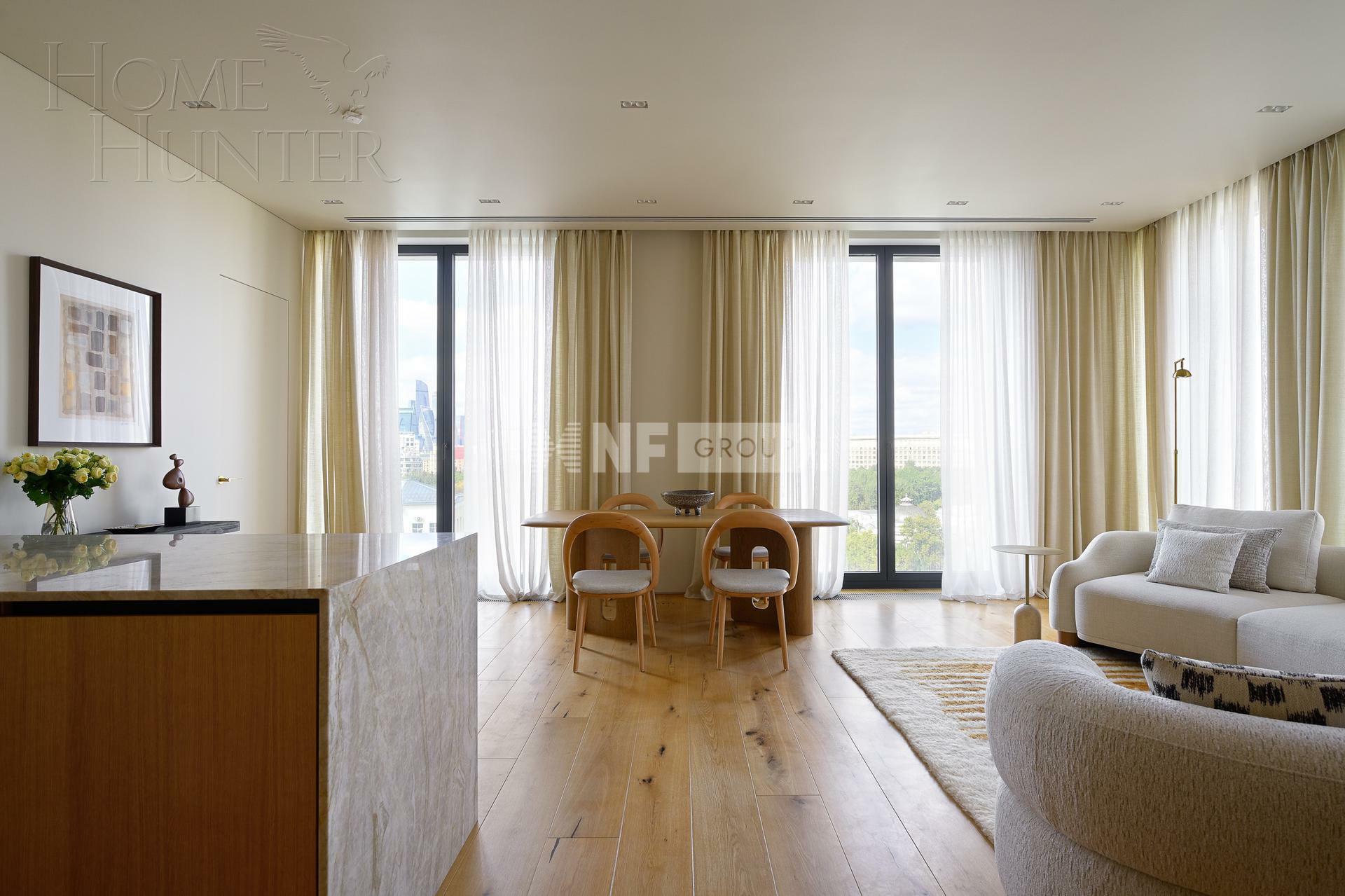4-КОМН. КВАРТИРА С ОТДЕЛКОЙ 152.4 М² НА 9 ЭТАЖЕ