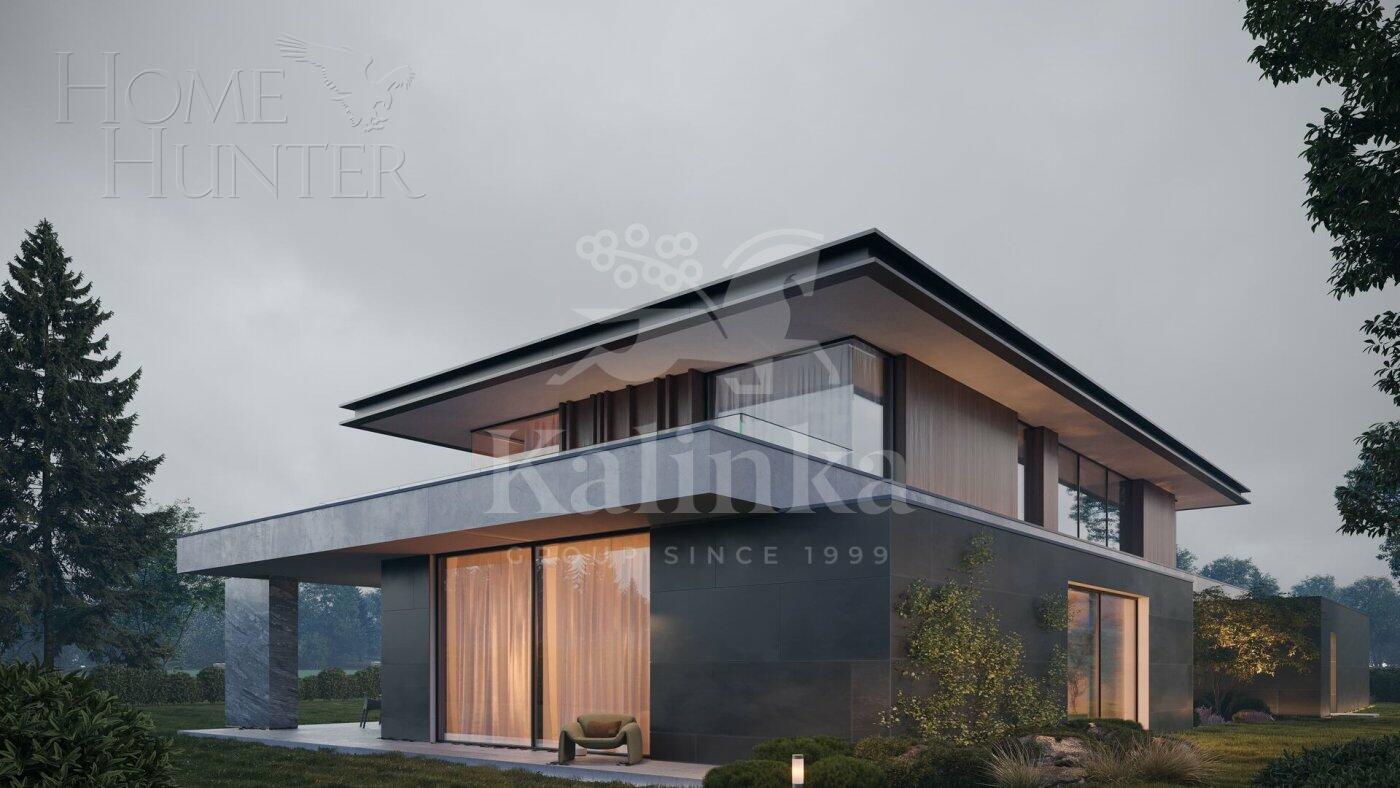 2-этажный коттедж 430 м² без отделки