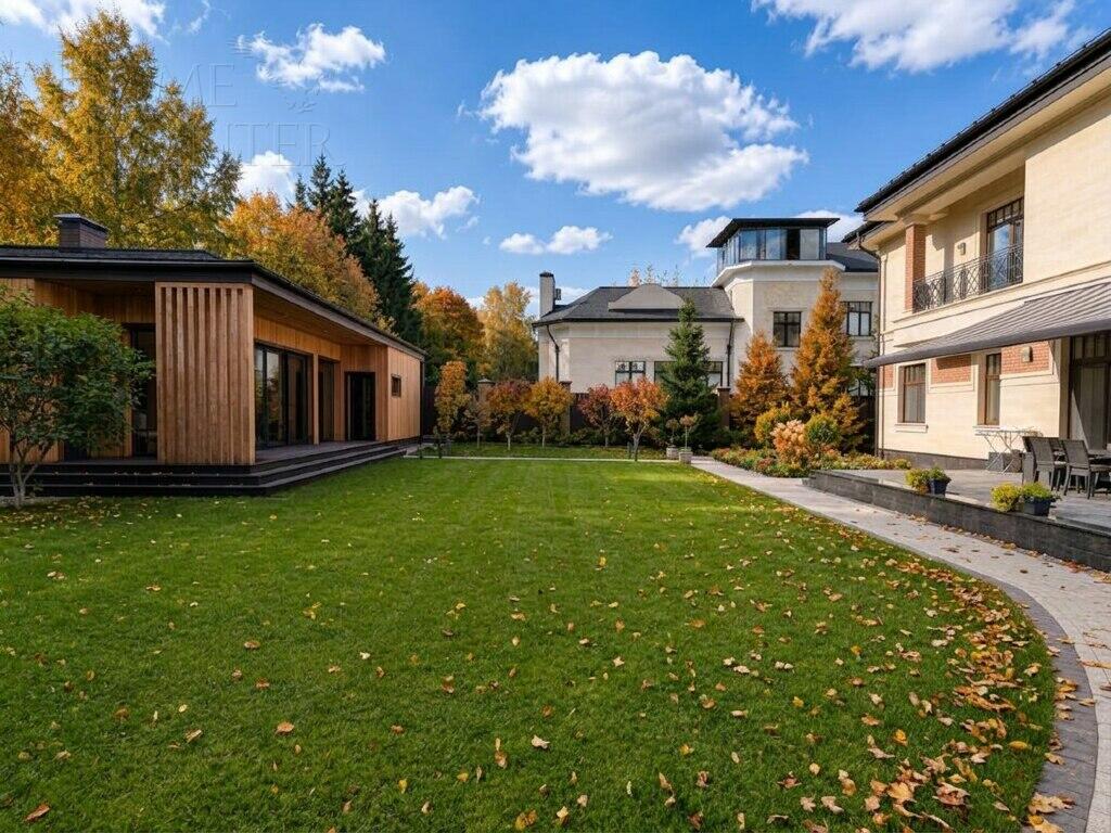 3-этажный коттедж 560 м² с отделкой