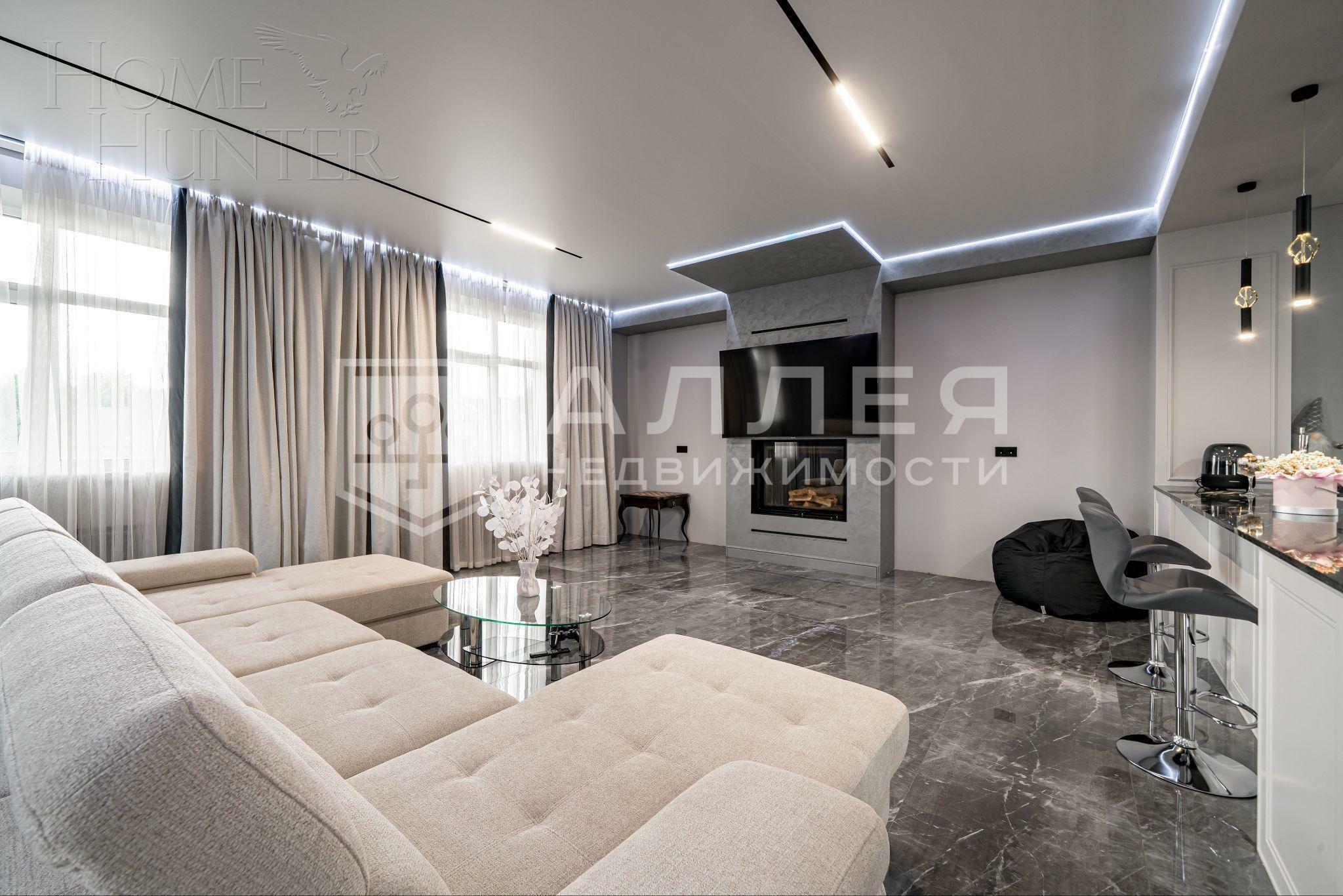 4-этажный коттедж 1 141 м² с отделкой