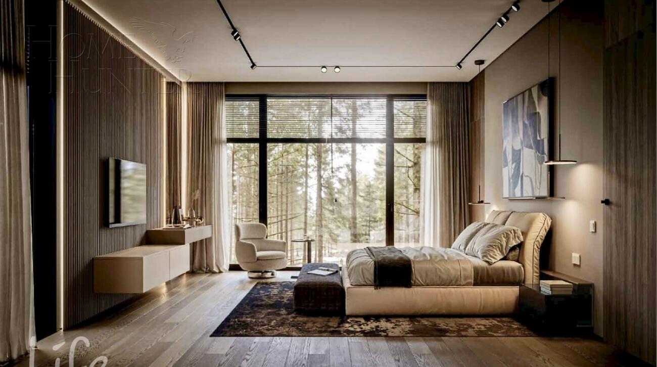 1-этажный коттедж 422 м² без отделки