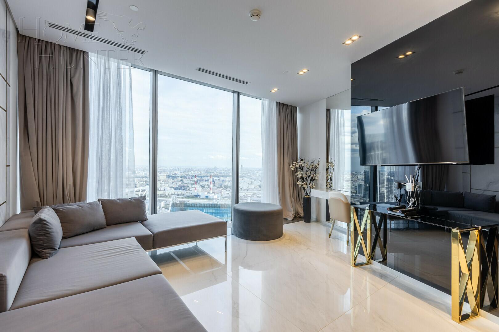 4-КОМН. АПАРТАМЕНТЫ С ОТДЕЛКОЙ 341 М² НА 73 ЭТАЖЕ