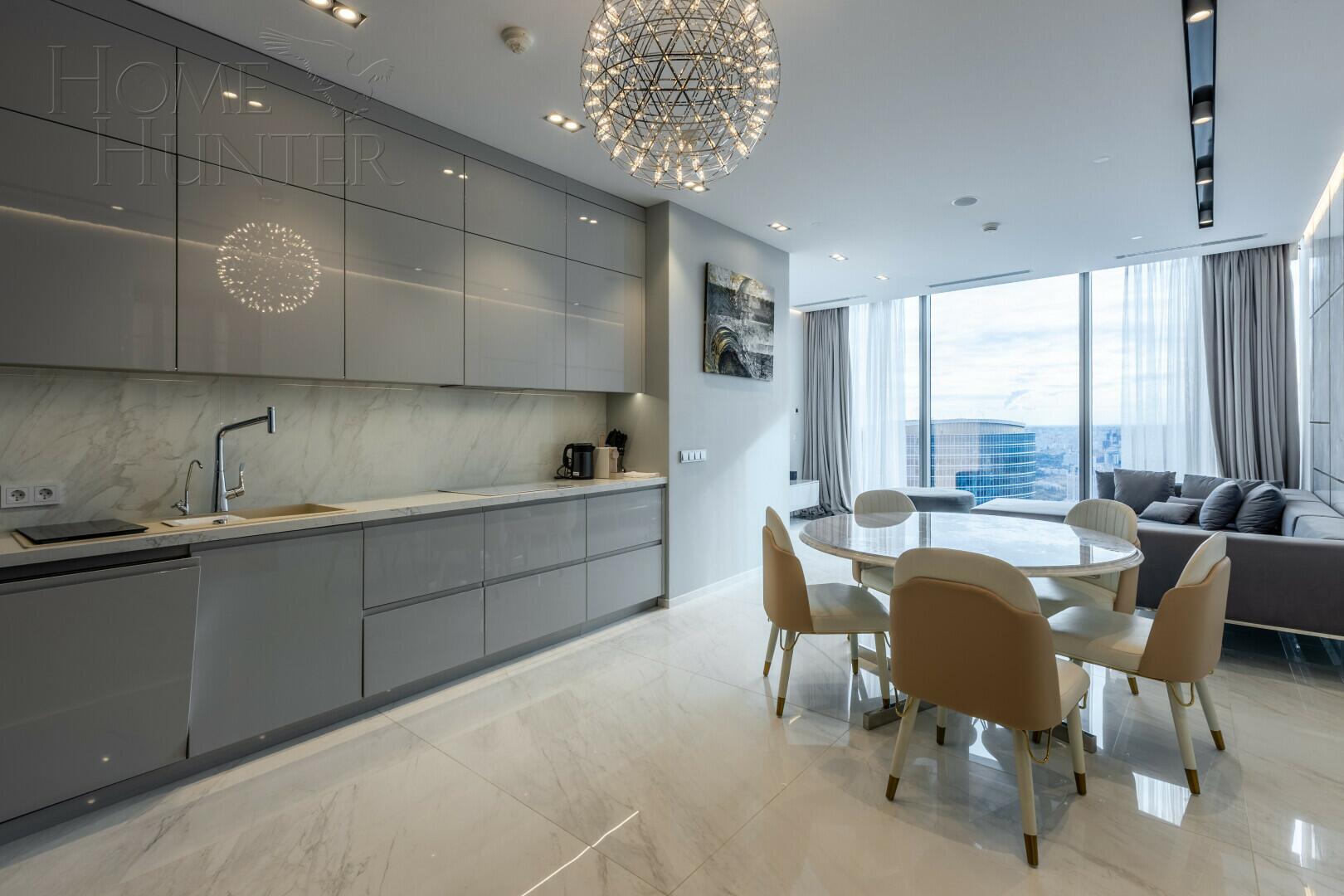 4-КОМН. АПАРТАМЕНТЫ С ОТДЕЛКОЙ 341 М² НА 73 ЭТАЖЕ