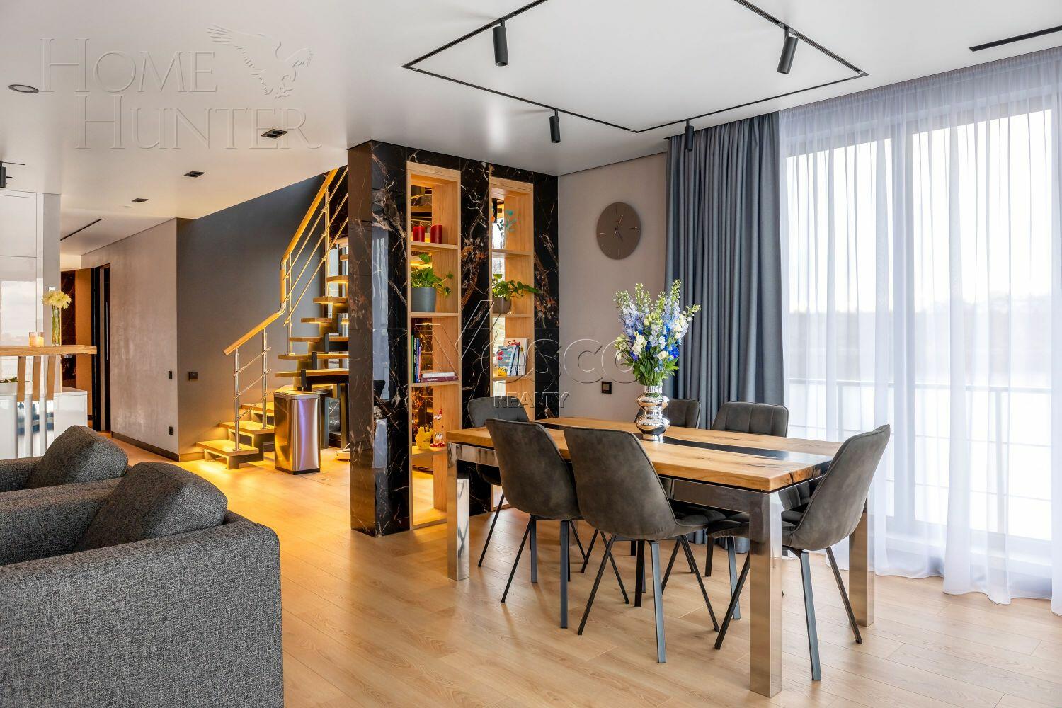 2-УРОВНЕВЫЕ АПАРТАМЕНТЫ С ОТДЕЛКОЙ 480 М² НА 1 ЭТАЖЕ