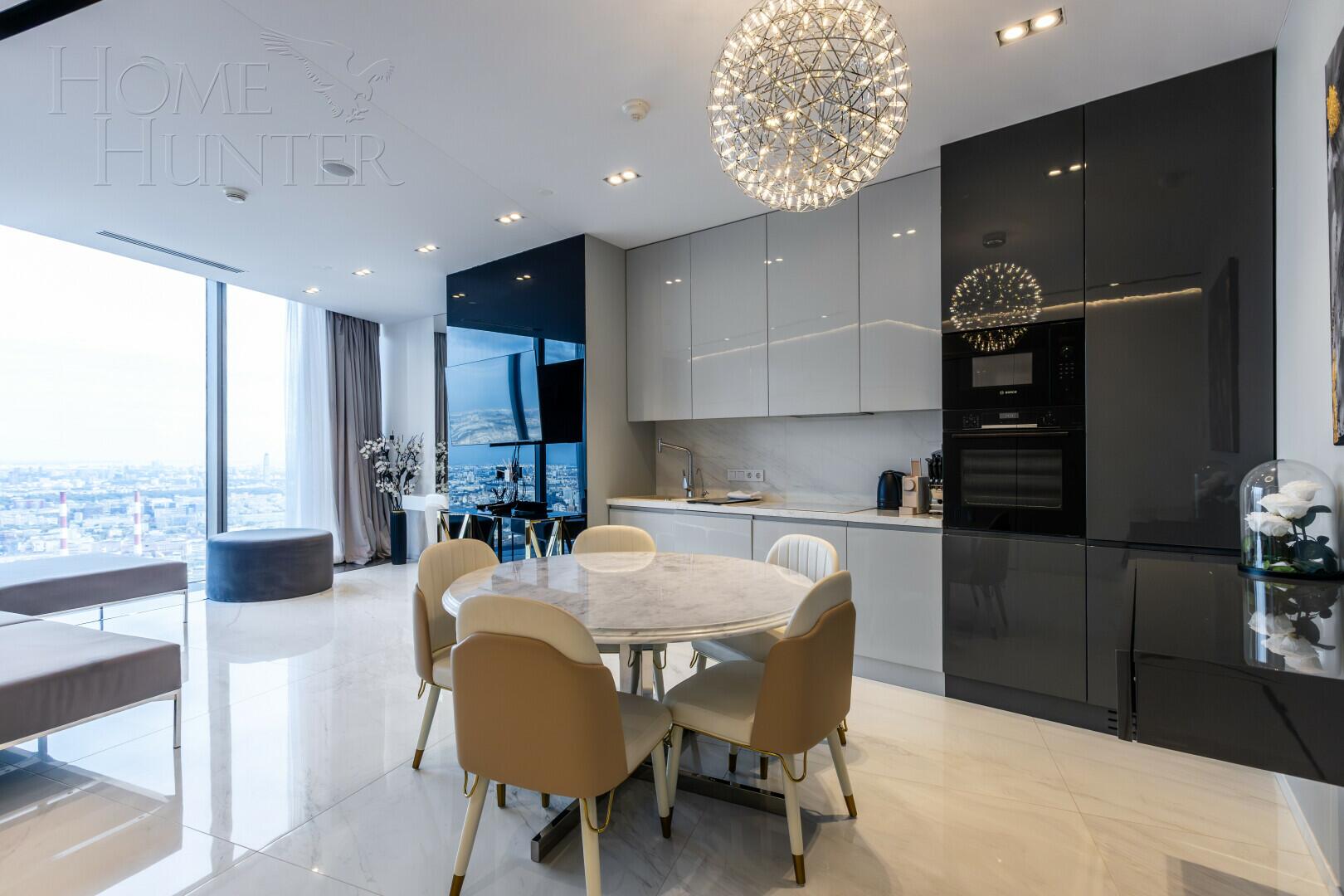 4-КОМН. АПАРТАМЕНТЫ С ОТДЕЛКОЙ 341 М² НА 73 ЭТАЖЕ