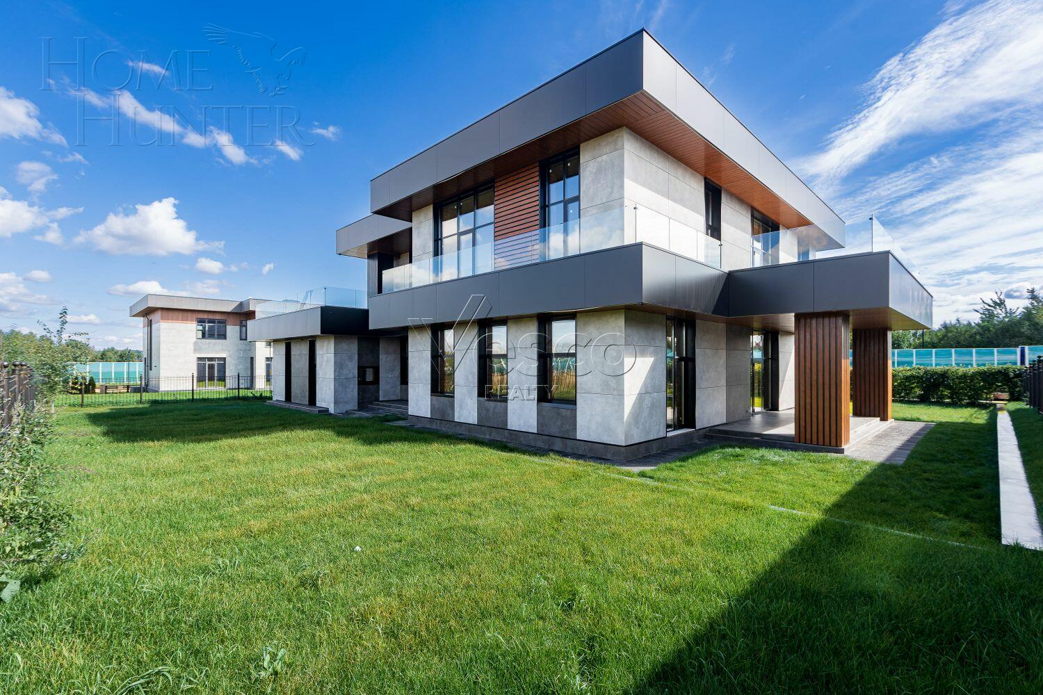 2-этажный коттедж 800 м² без отделки