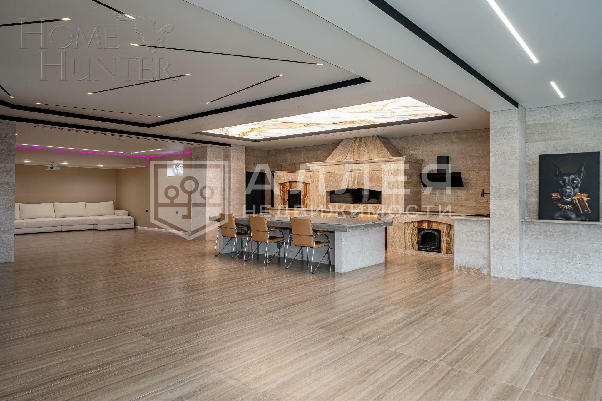 4-этажный коттедж 1 141 м² с отделкой