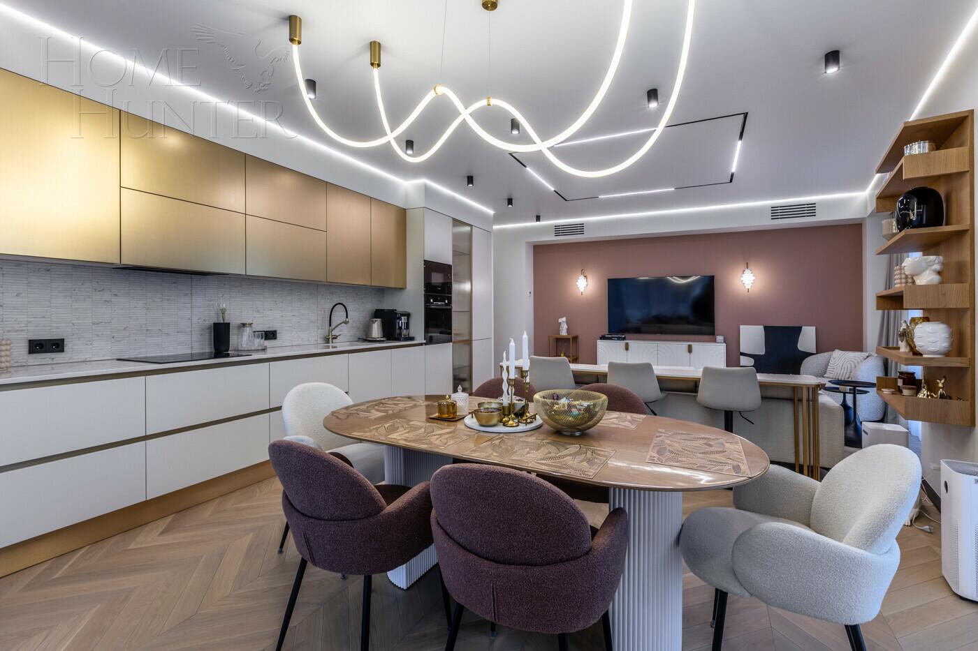 4-КОМН. КВАРТИРА С ОТДЕЛКОЙ 129 М² НА 11 ЭТАЖЕ
