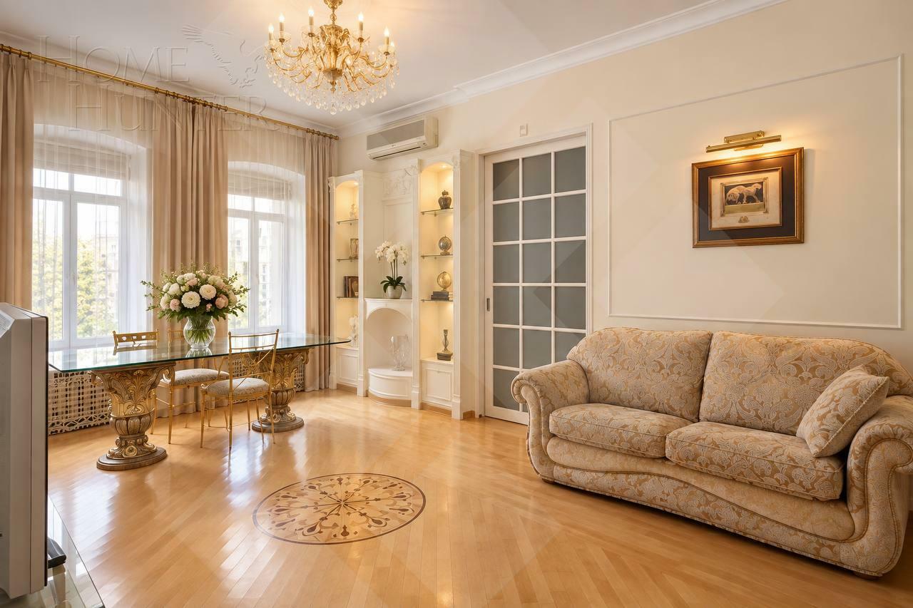 4-КОМН. КВАРТИРА С ОТДЕЛКОЙ 130 М² НА 2 ЭТАЖЕ