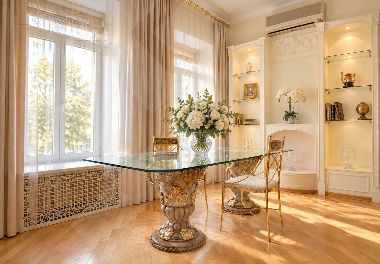 4-КОМН. КВАРТИРА С ОТДЕЛКОЙ 130 М² НА 2 ЭТАЖЕ