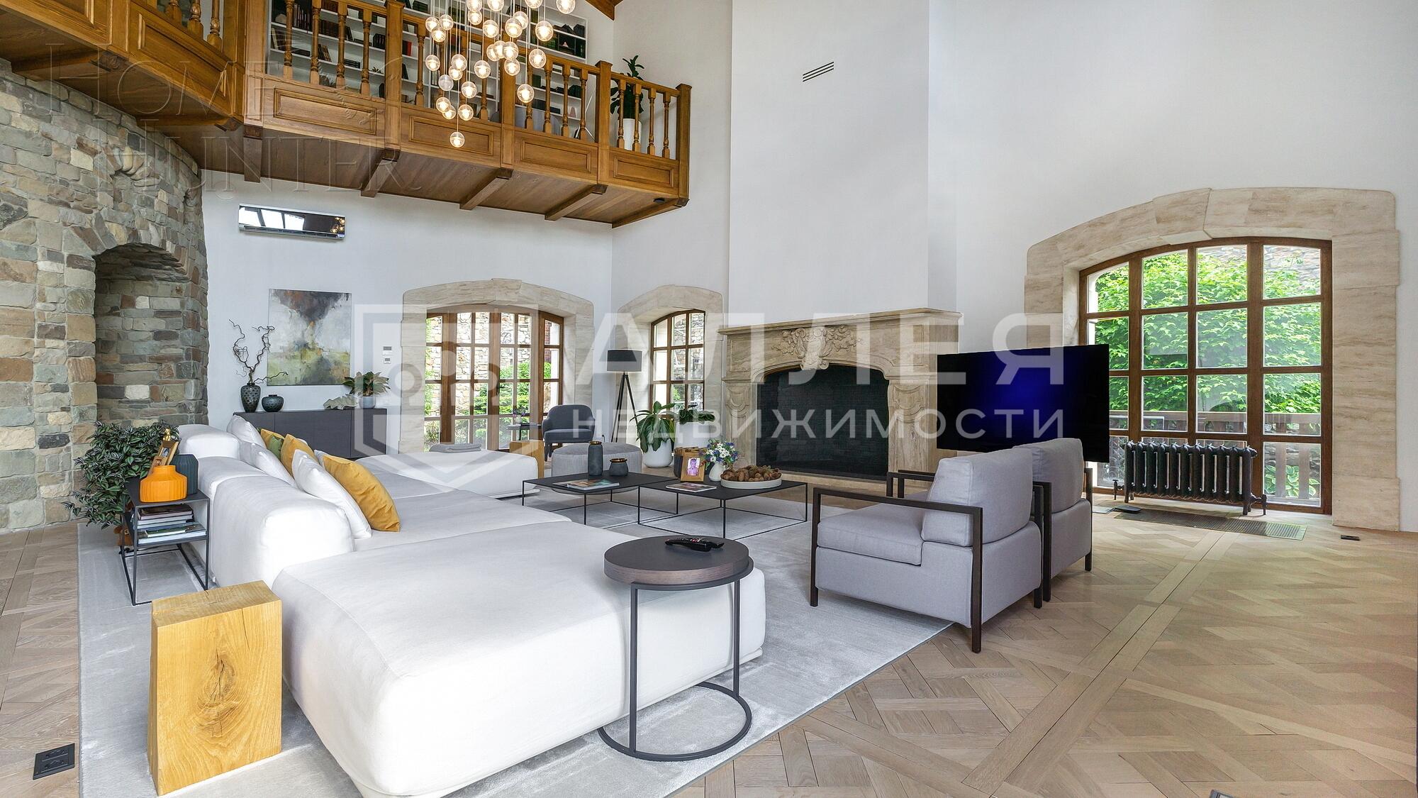 2-этажный коттедж 1 500 м² с отделкой