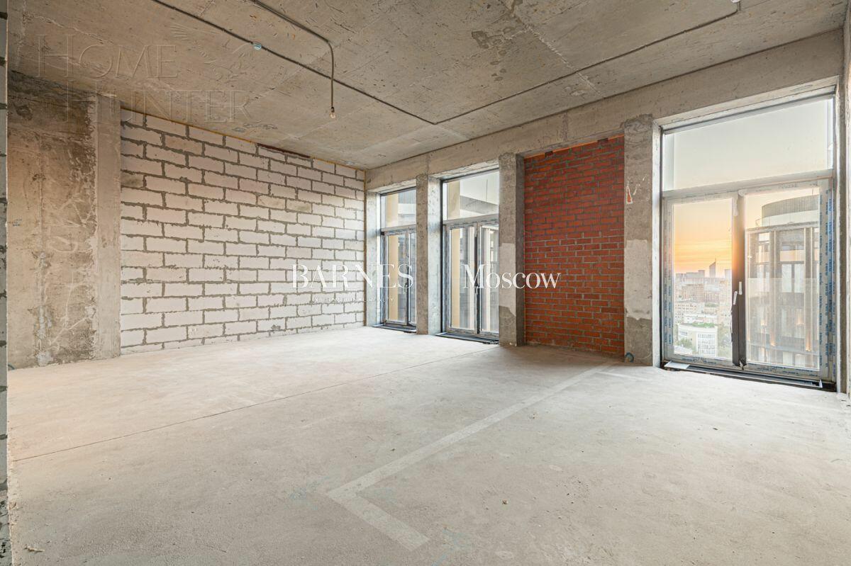 4-КОМН. ПЕНТХАУС БЕЗ ОТДЕЛКИ 372.1 М² НА 20 ЭТАЖЕ