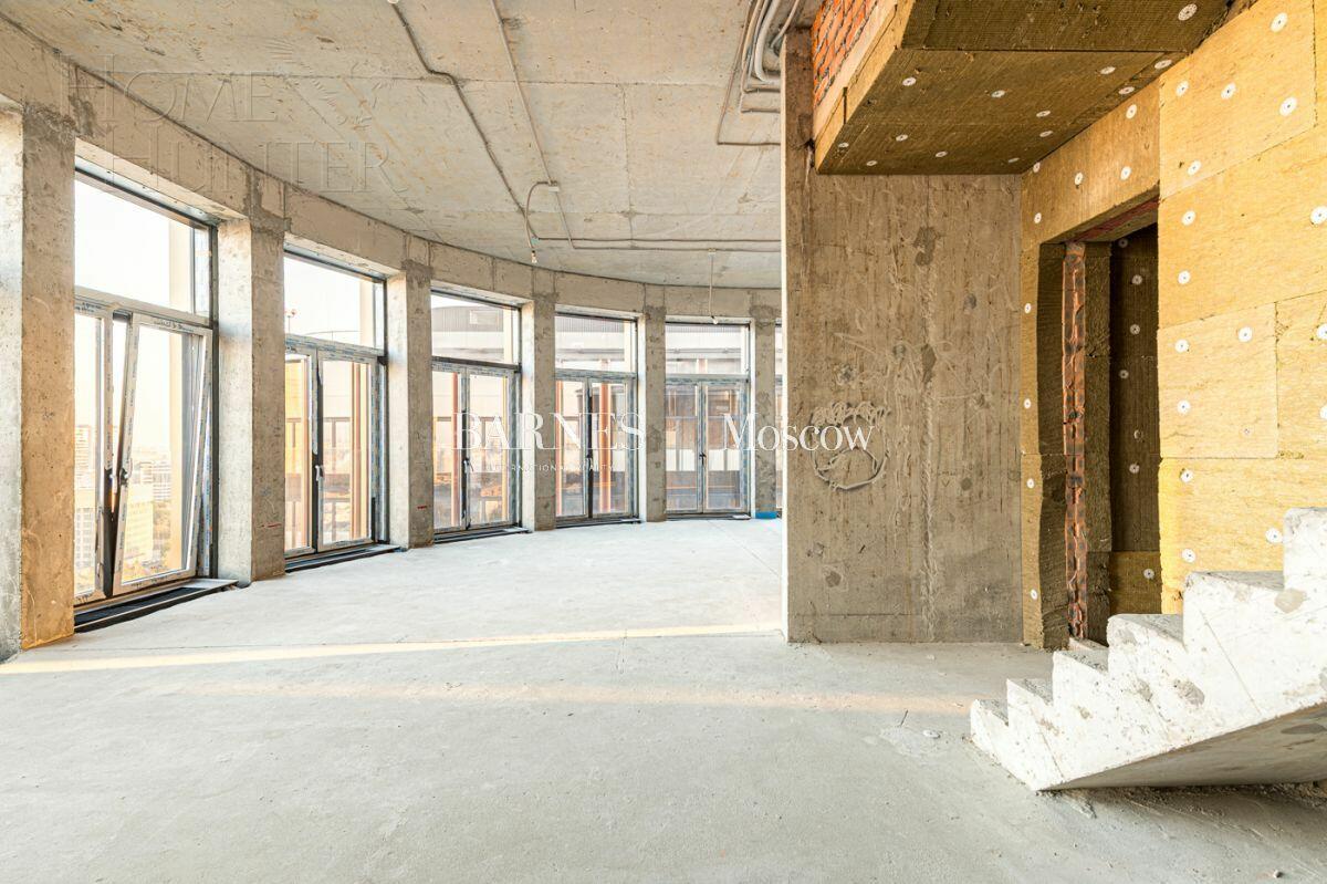 10-КОМН. ПЕНТХАУС БЕЗ ОТДЕЛКИ 847.2 М² НА 20 ЭТАЖЕ