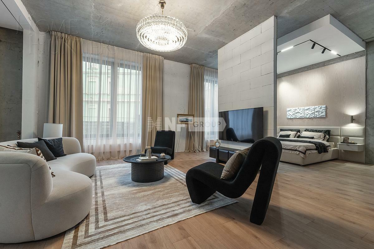 4-КОМН. АПАРТАМЕНТЫ БЕЗ ОТДЕЛКИ 128 М² НА 2 ЭТАЖЕ