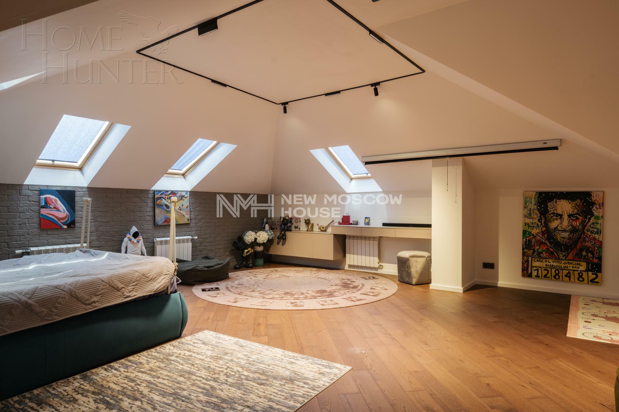 3-этажный коттедж 670.5 м² с отделкой