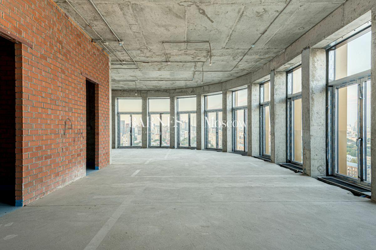 4-КОМН. ПЕНТХАУС БЕЗ ОТДЕЛКИ 372.1 М² НА 20 ЭТАЖЕ