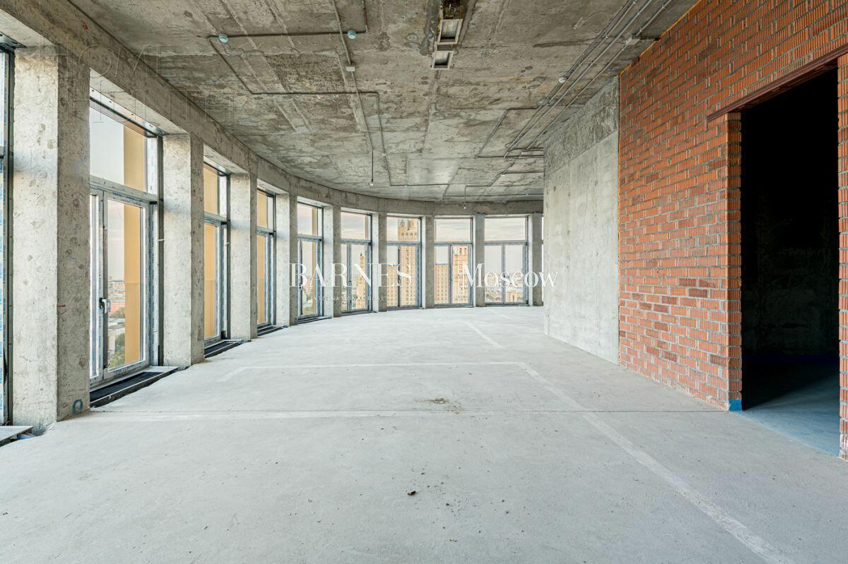 4-КОМН. ПЕНТХАУС БЕЗ ОТДЕЛКИ 372.1 М² НА 20 ЭТАЖЕ